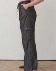 PARK TROUSERS BLACK DENIM