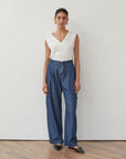 PARK TROUSERS BLUE DENIM