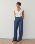 PARK TROUSERS BLUE DENIM