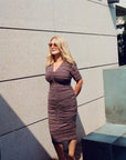 HALO DRESS GREY