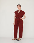 FOR GOOD JUMPSUIT BRICK