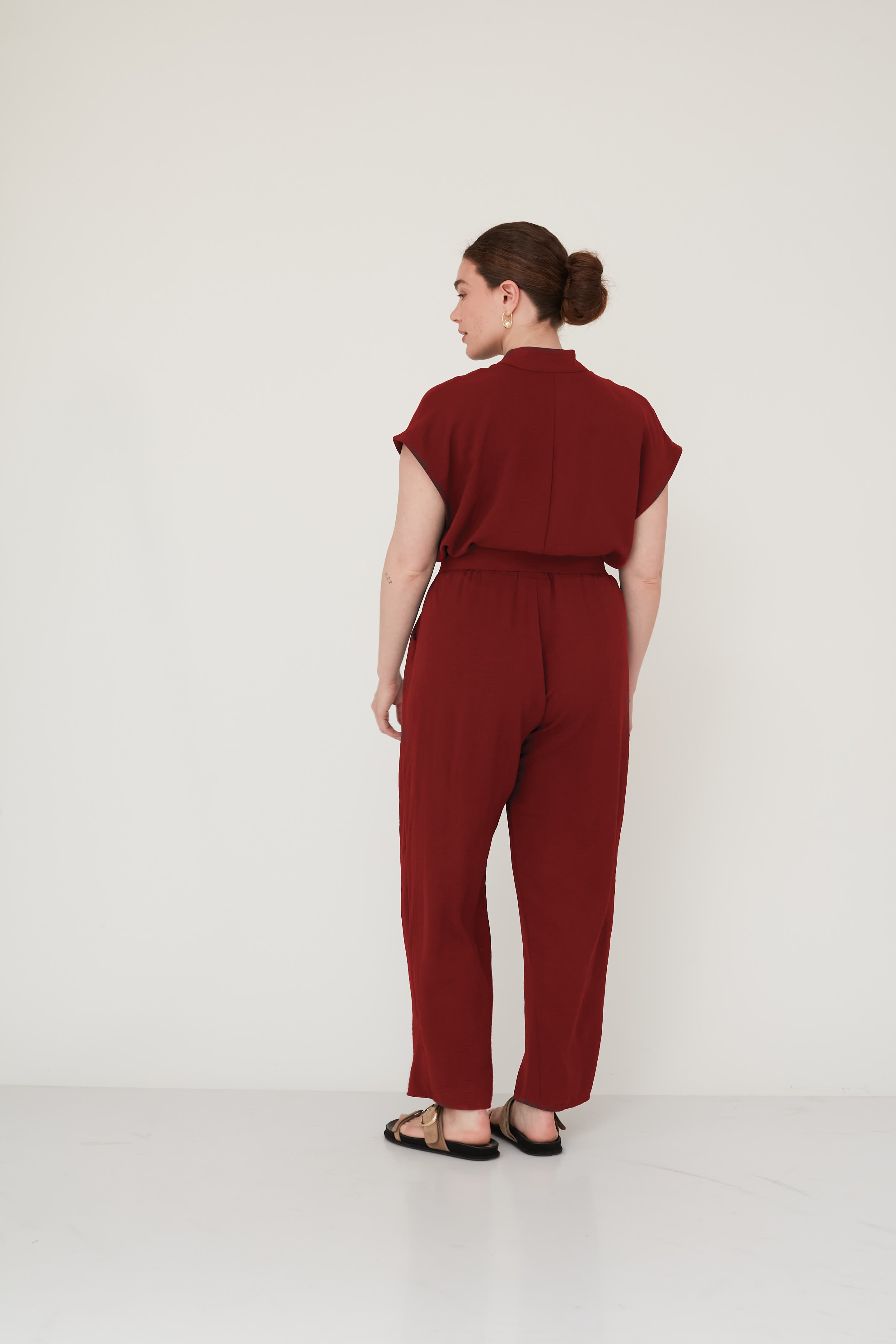 FOR GOOD JUMPSUIT BRICK