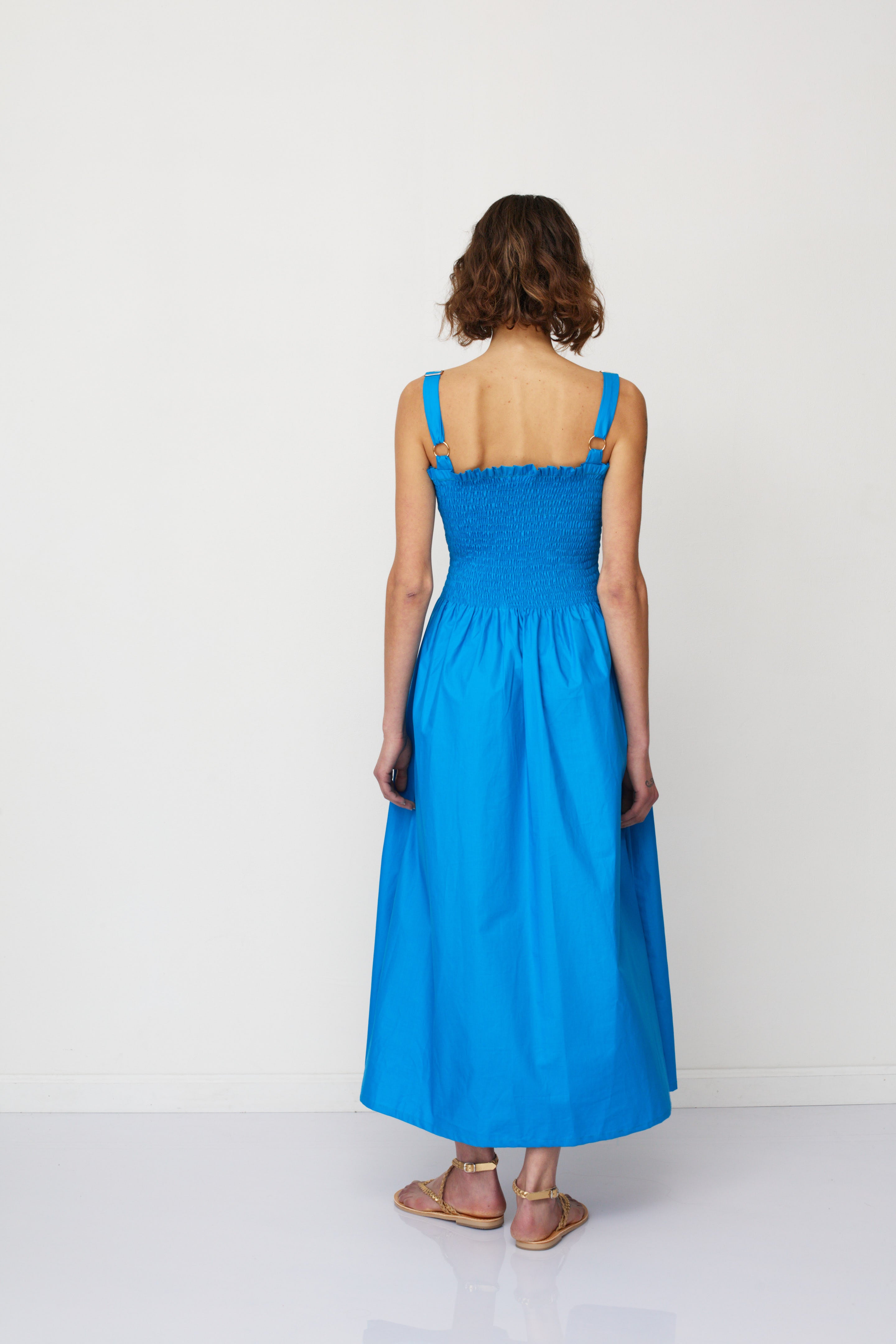 GAIA DRESS BLUE