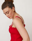 GAIA DRESS RED