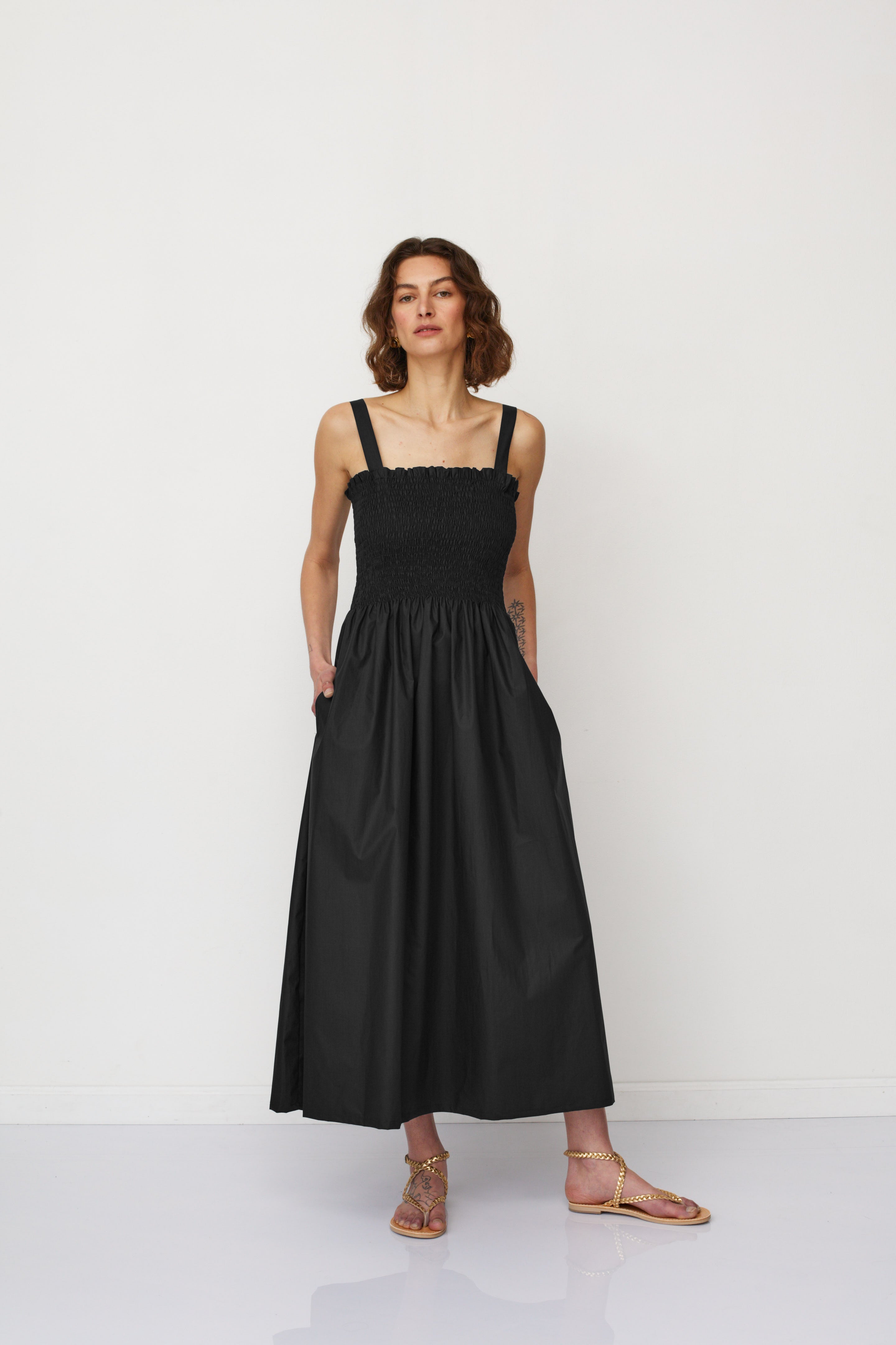 GAIA DRESS BLACK