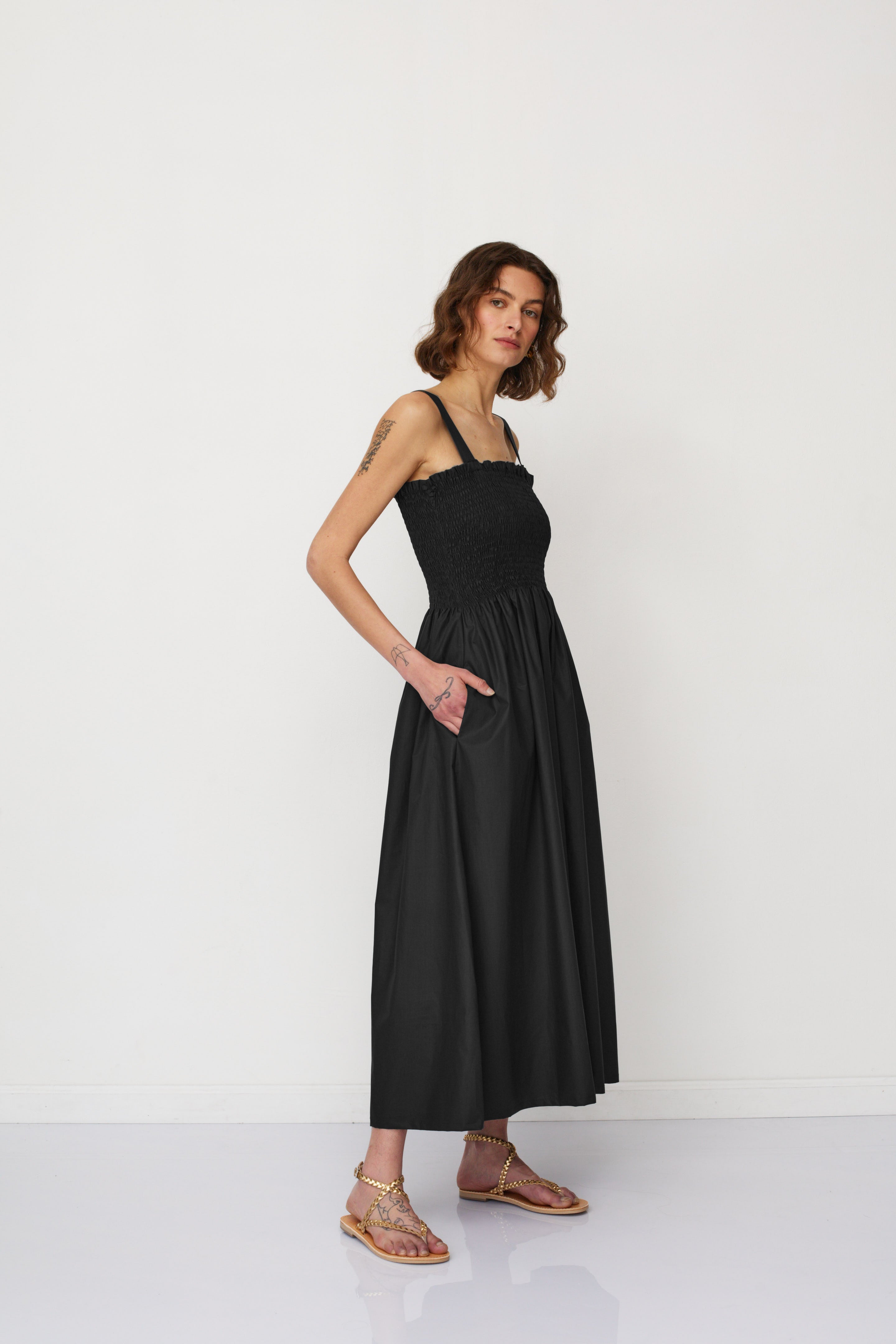 GAIA DRESS BLACK