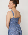 HOLI PRINTED DRESS BLUE - NETANELLA DREAM FAIR