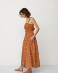 HOLI PRINTED DRESS RED- NETANELLA DREAM FAIR
