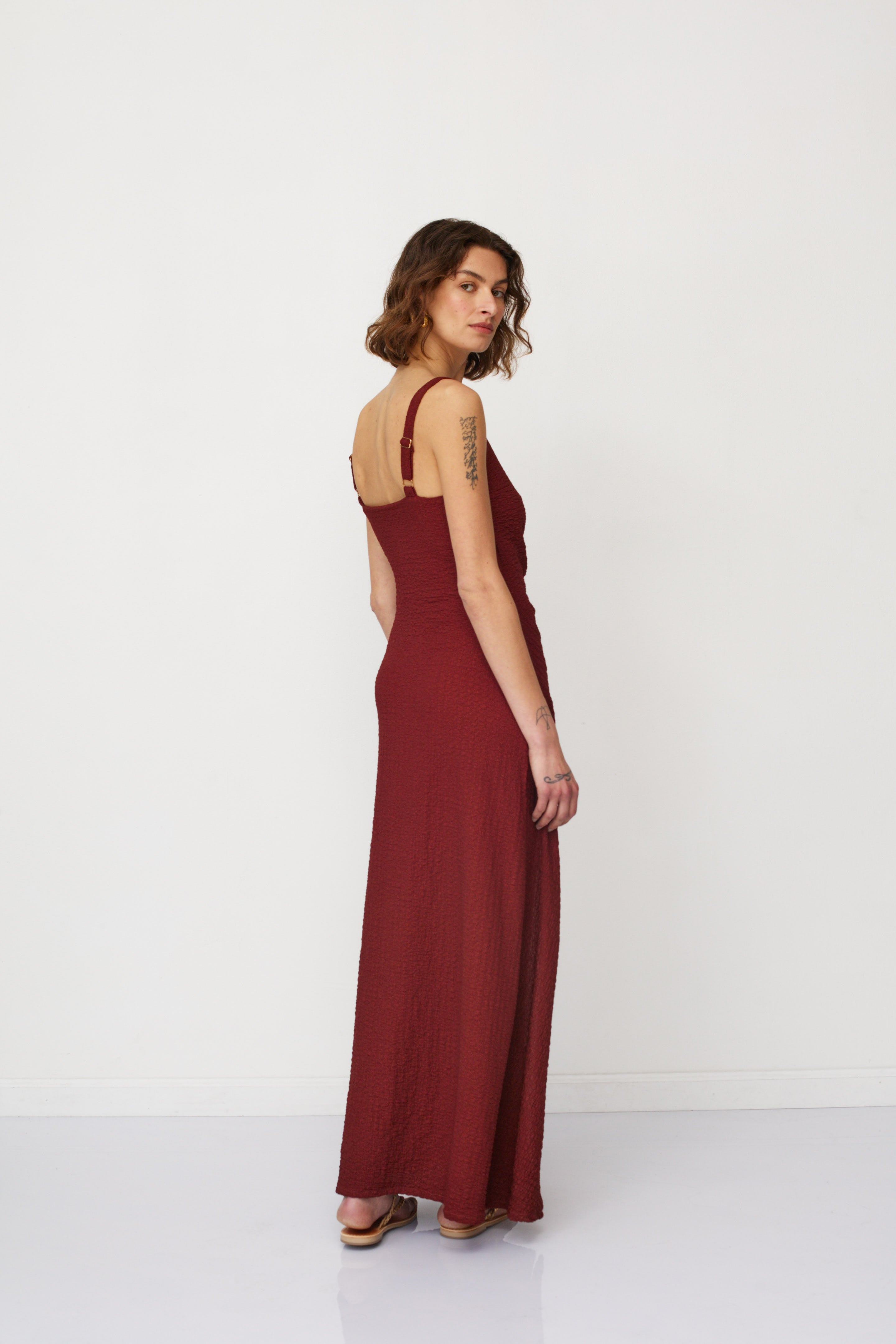 ADAM DRESS BRICK