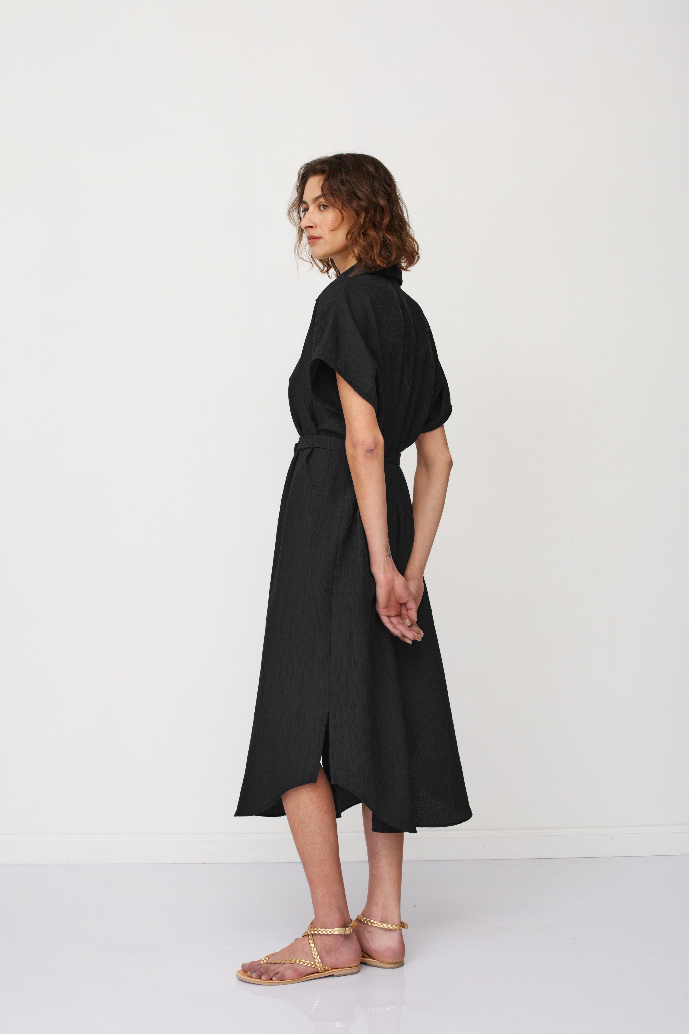 ZEUS SQ DRESS BLACK