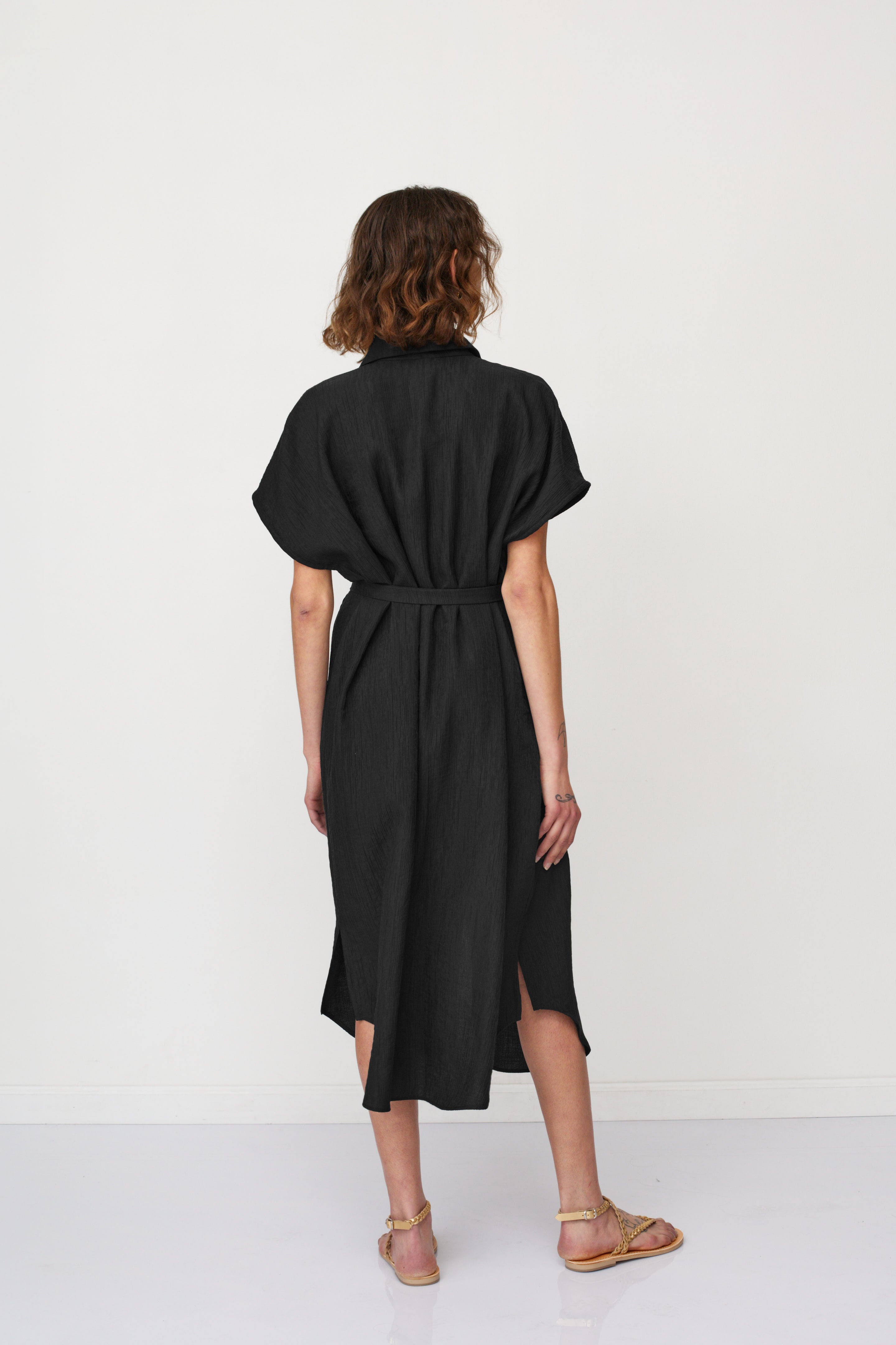 ZEUS SQ DRESS BLACK
