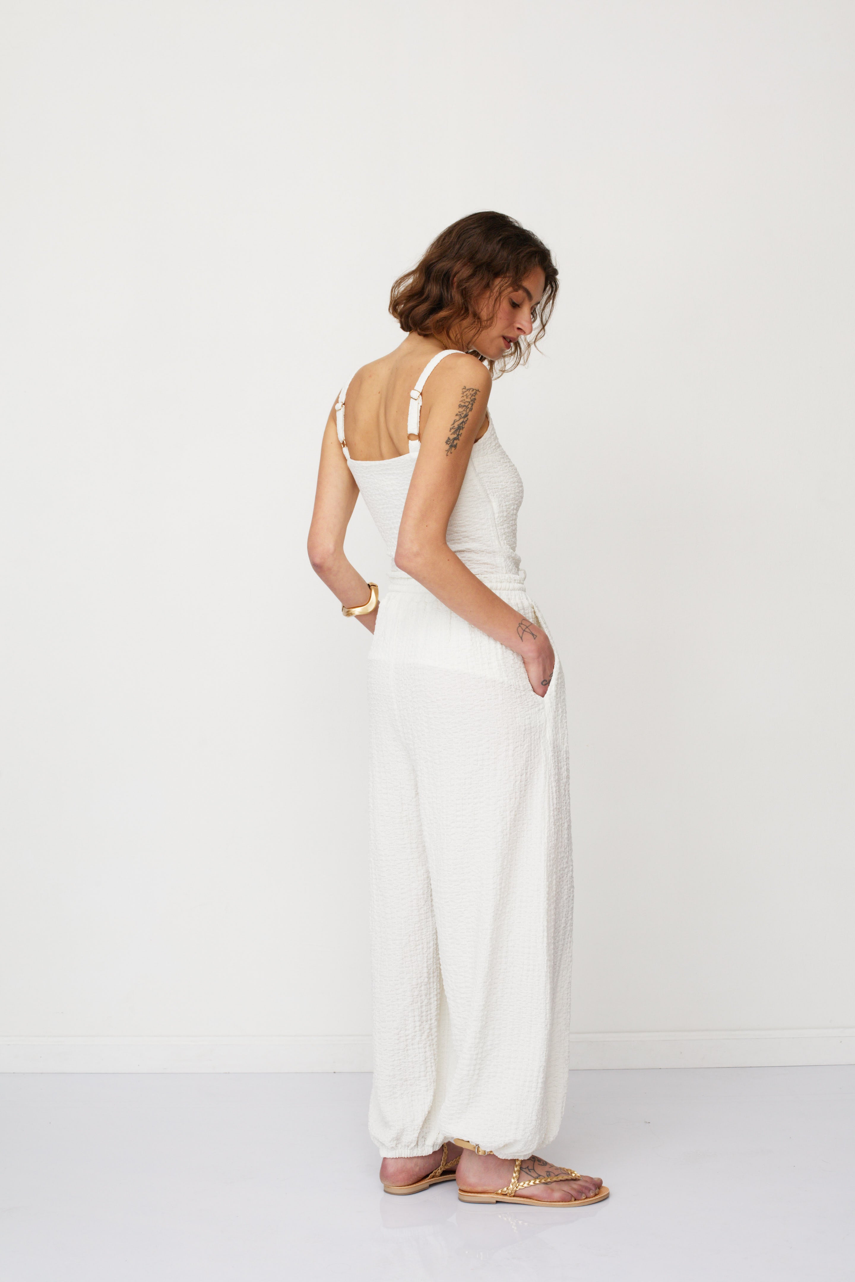 ADAM PANTS WHITE