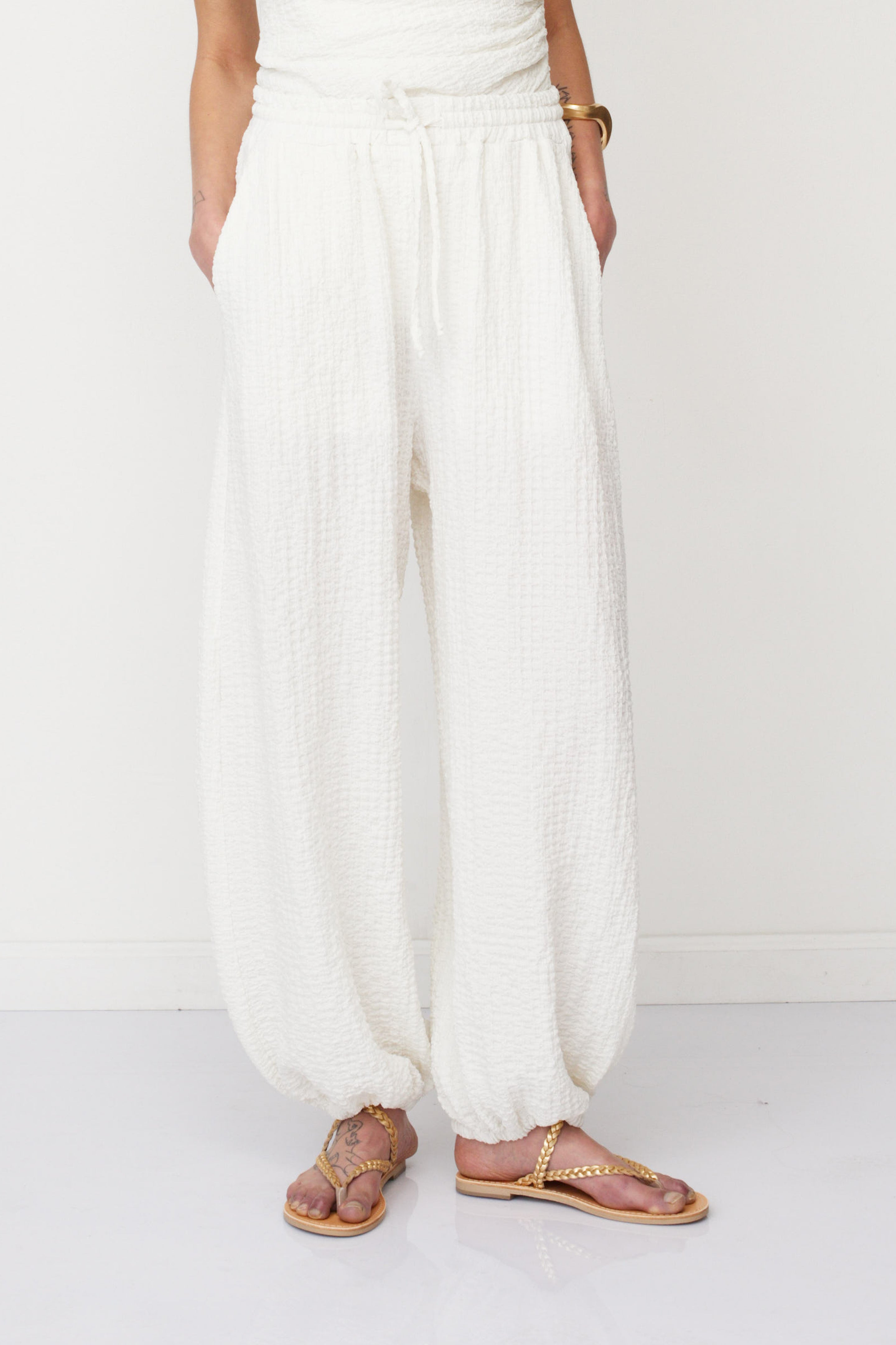 ADAM PANTS WHITE