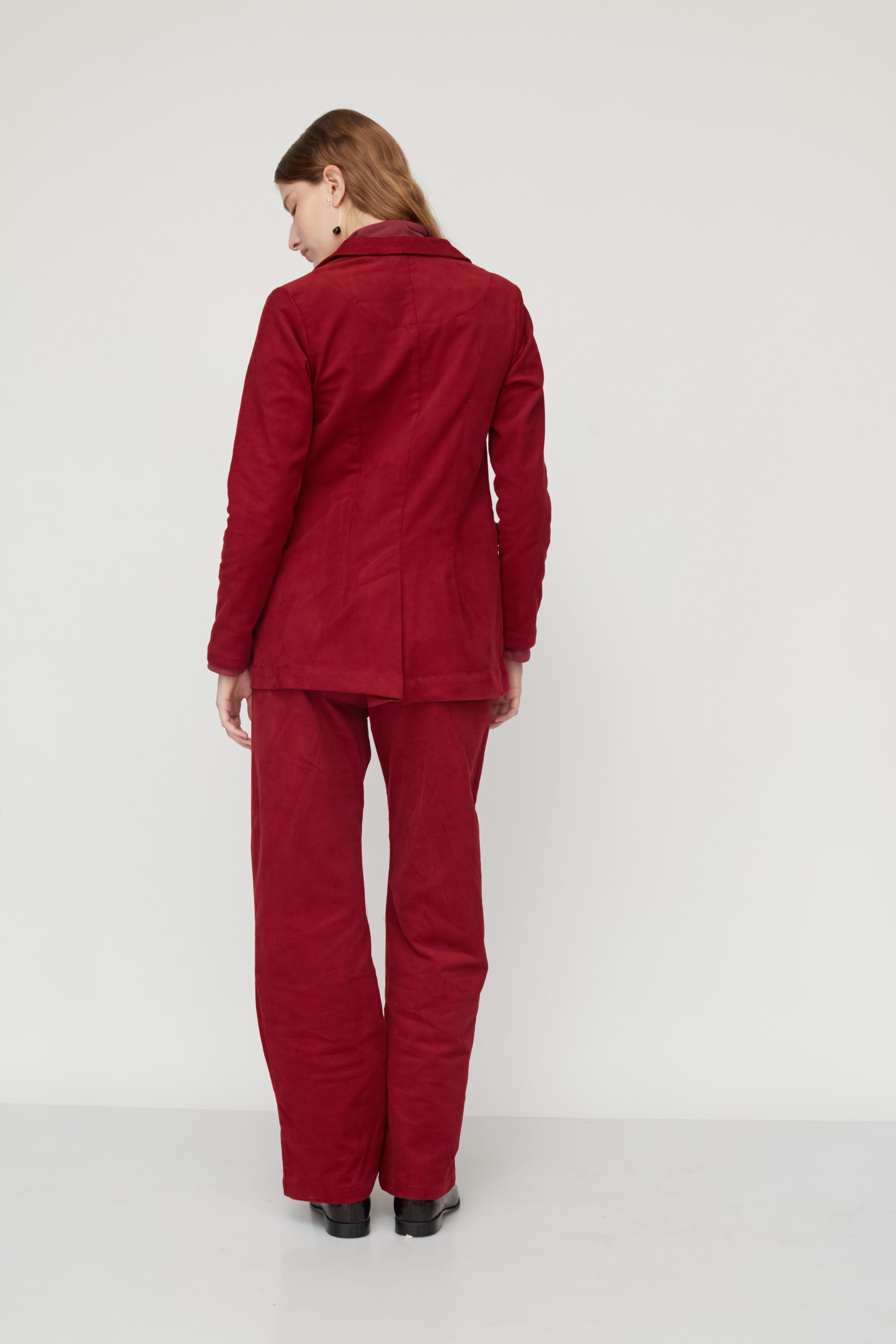HOWL VELVET JACKET BORDEAUX