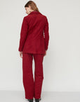 HOWL VELVET JACKET BORDEAUX