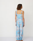 ADAM PRINTED TOP LIGHT BLUE