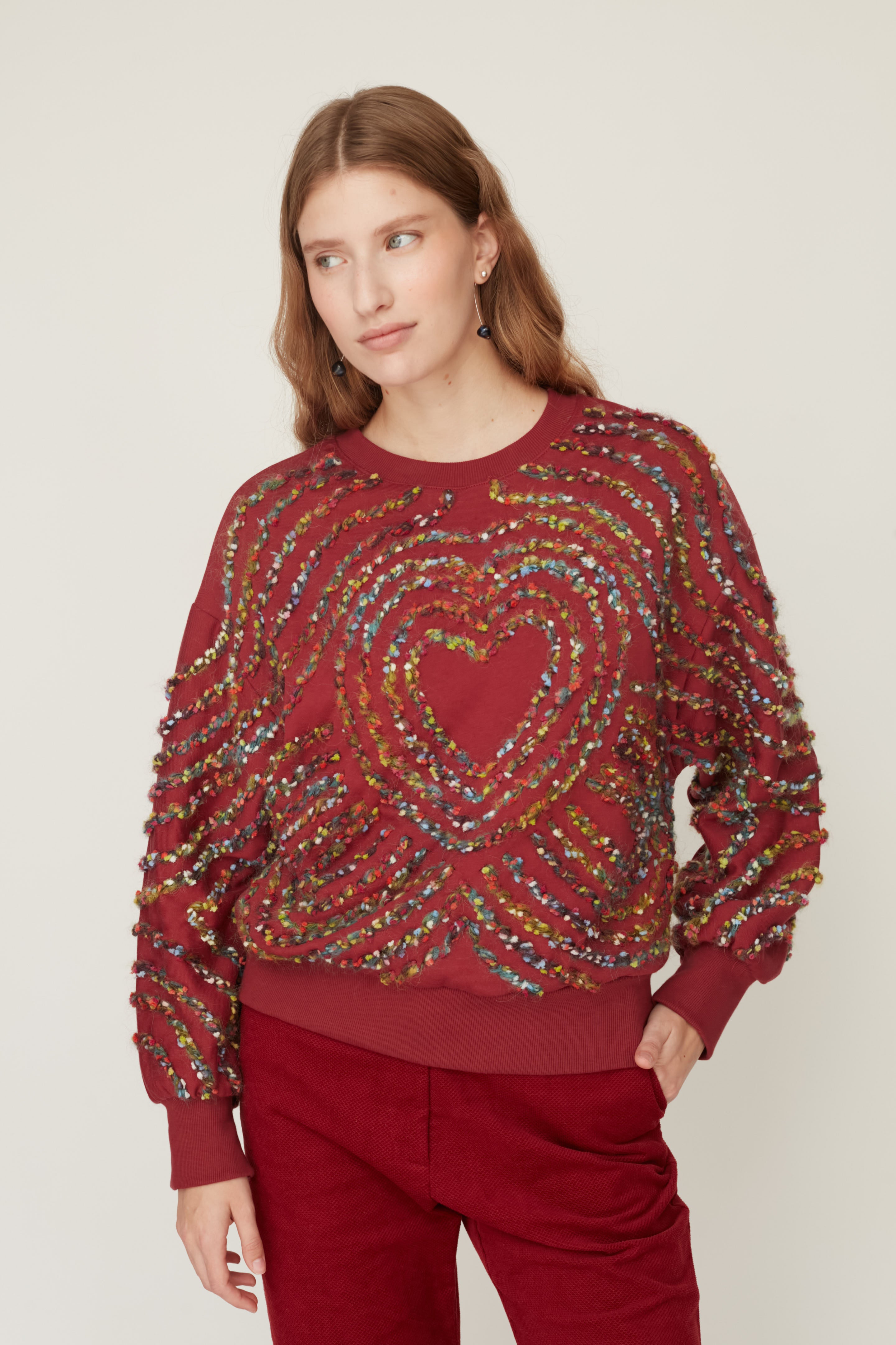 FLORENCE SWEATSHIRT RED