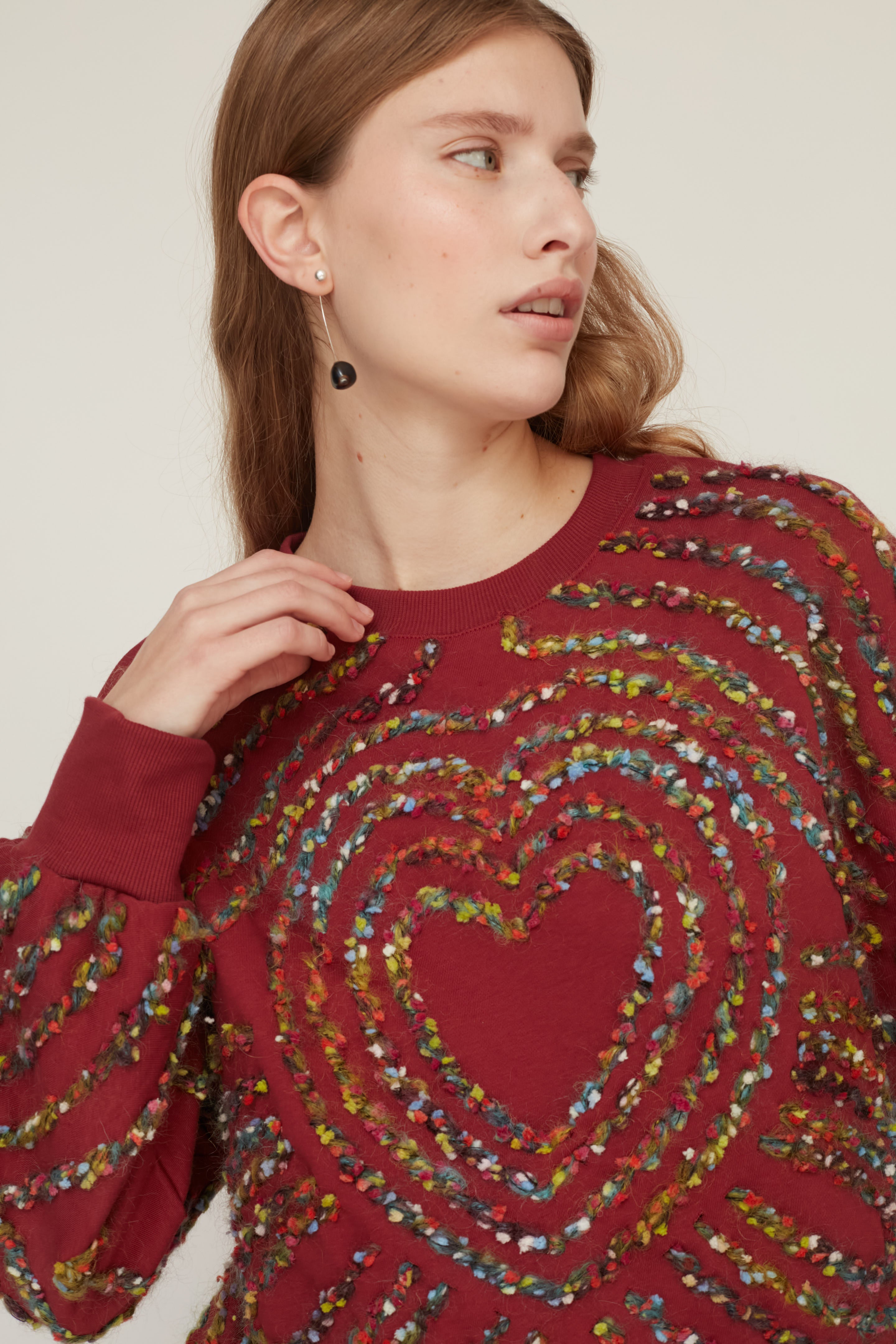 FLORENCE SWEATSHIRT RED