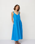 NEMESIS DRESS BLUE