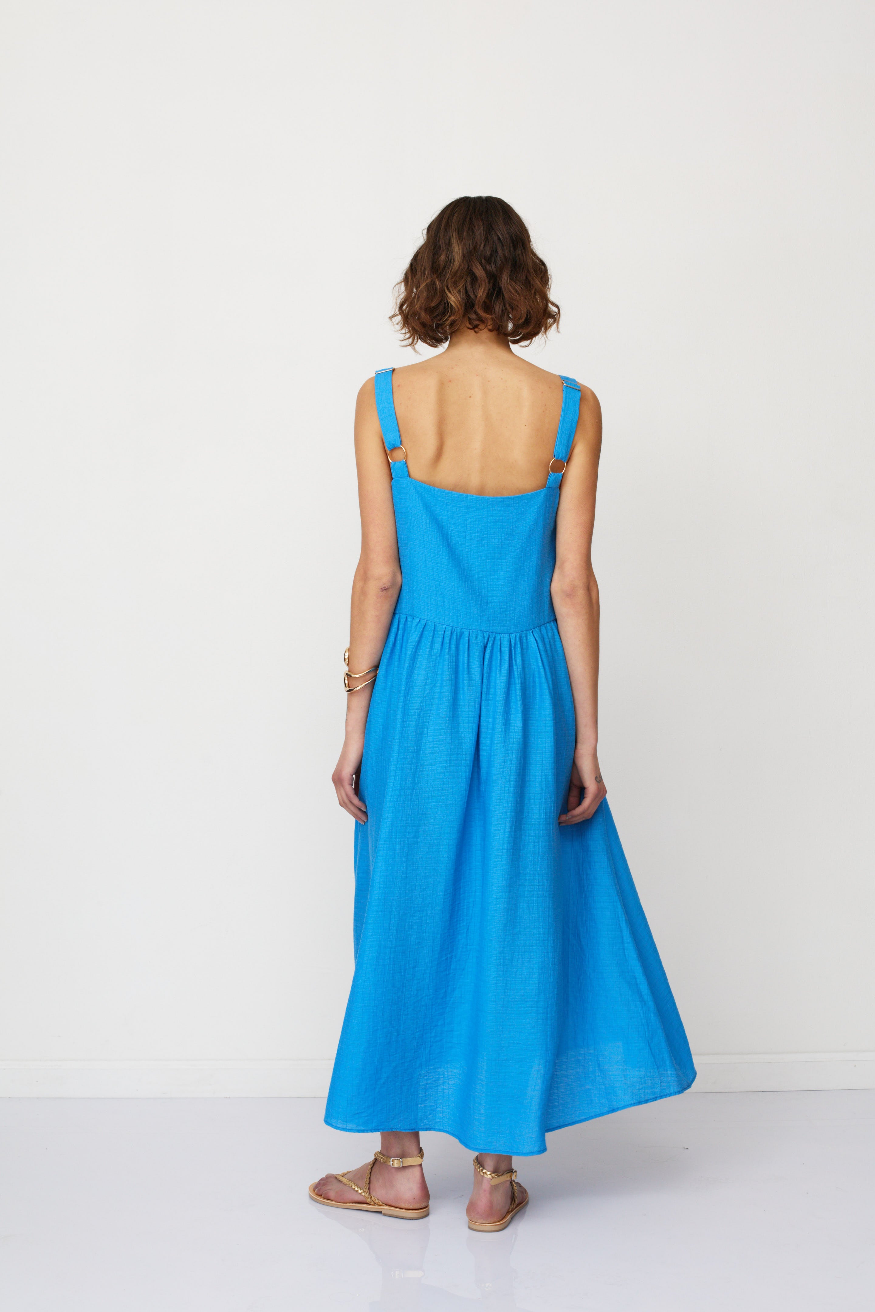 NEMESIS DRESS BLUE