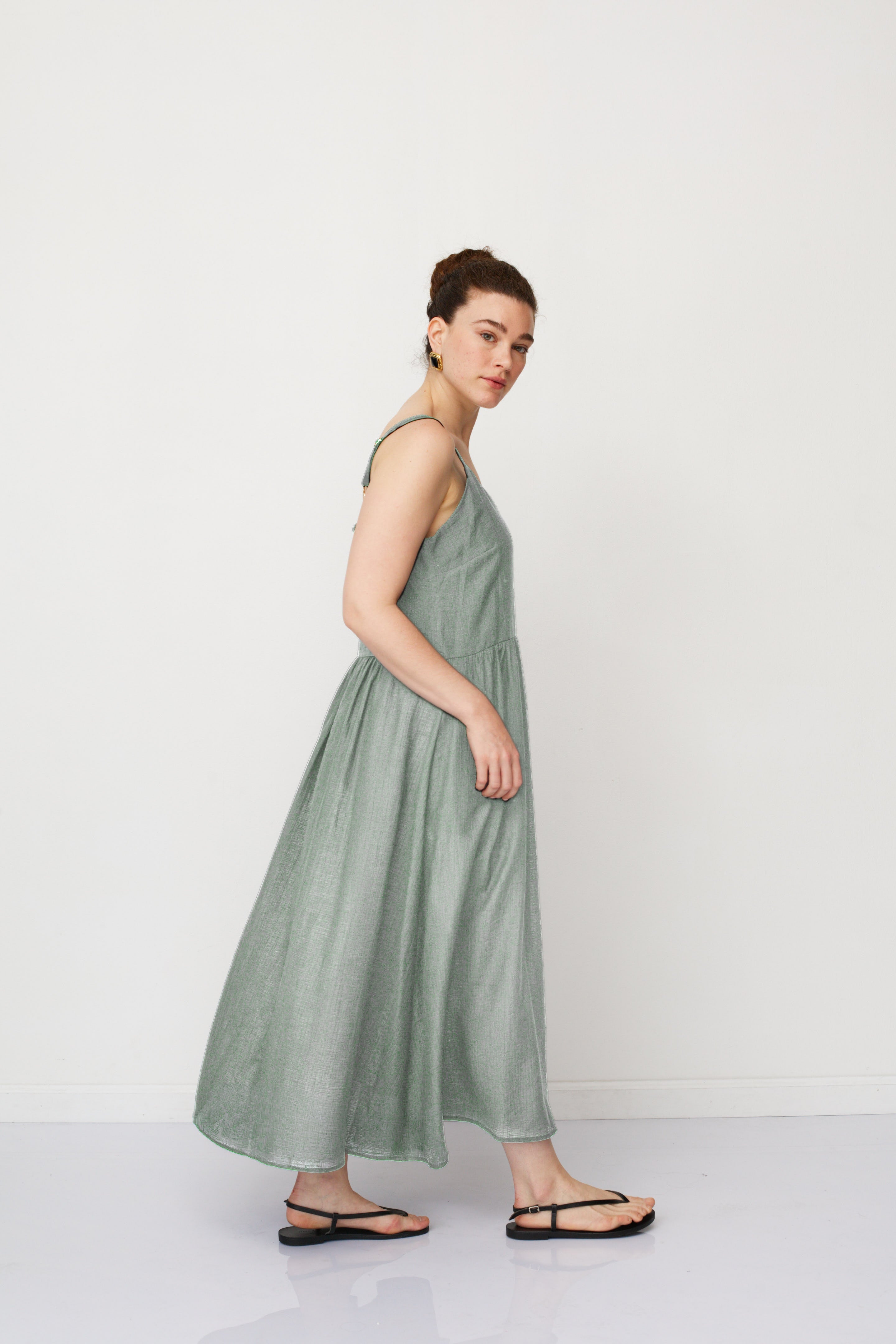 NEMESIS DRESS GRAY