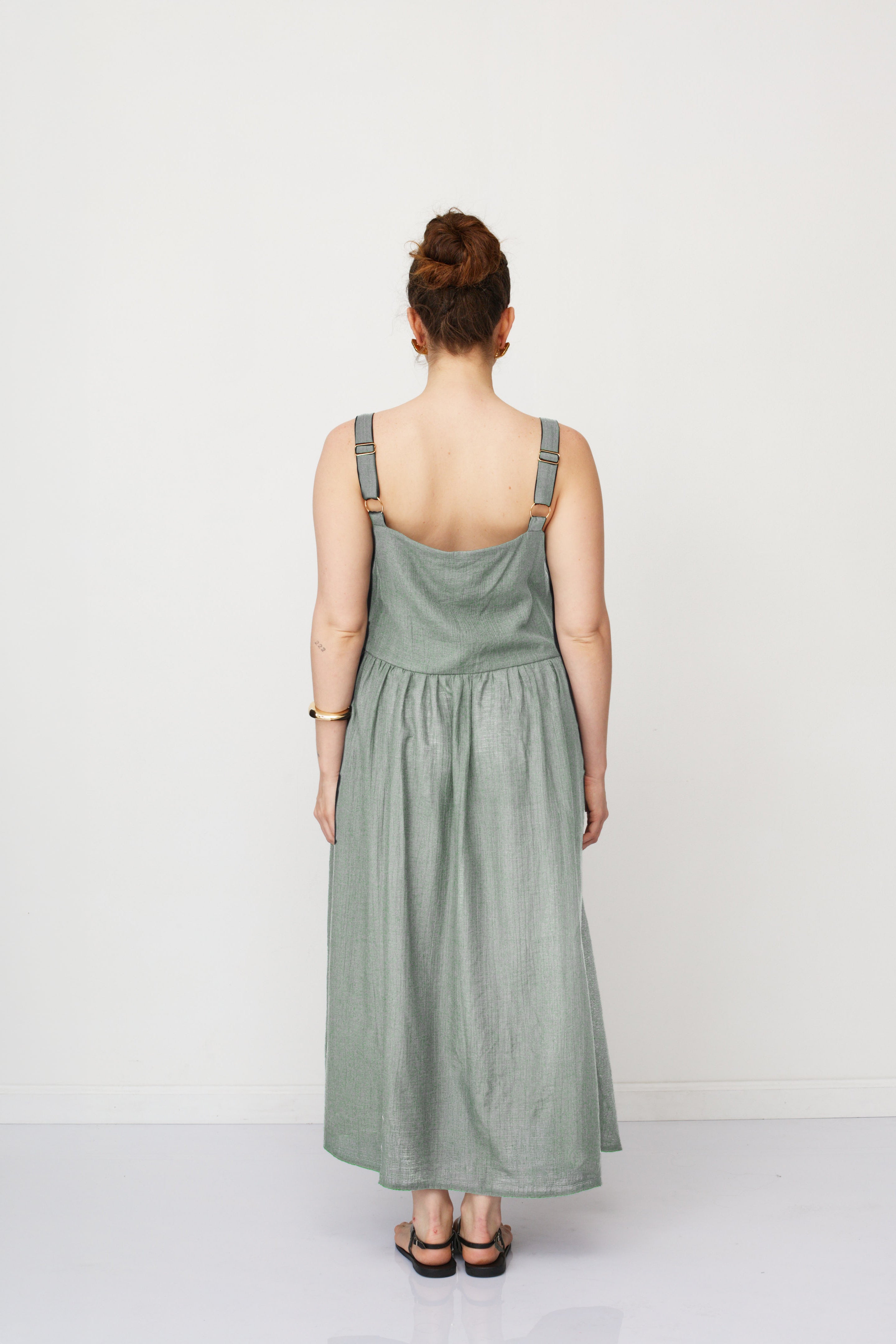 NEMESIS DRESS GRAY