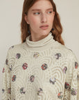 MAGIC LACE SWEATSHIRT CREAM