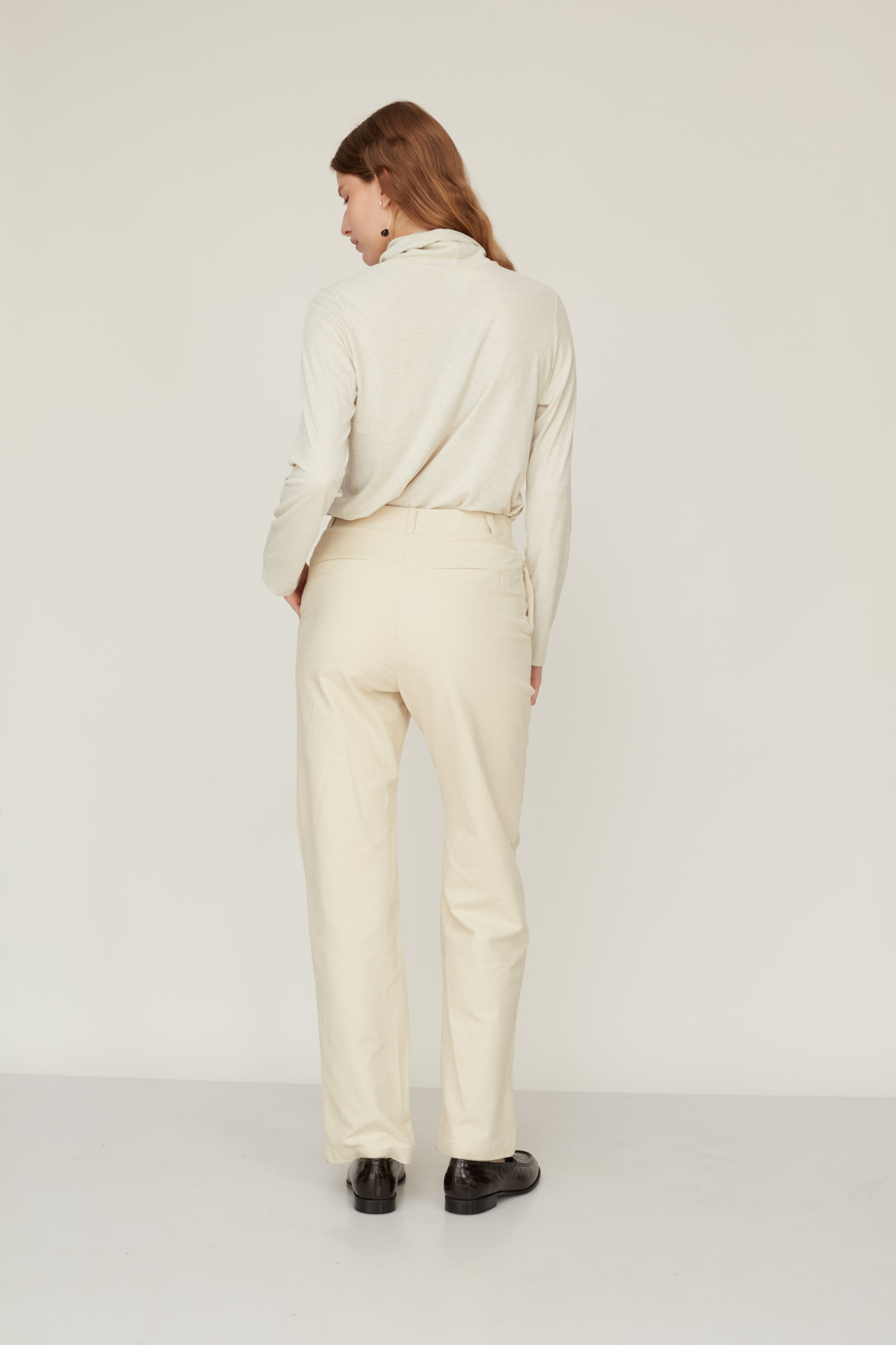 HOWL VELVET PANTS CREAM