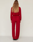 DEAR PLEATED PANTS RED