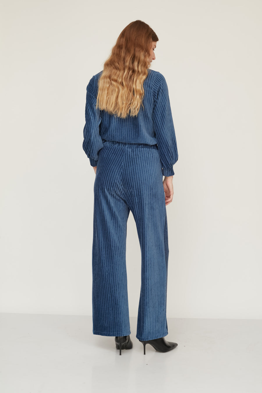 DEAR VELVET PANTS BLUE