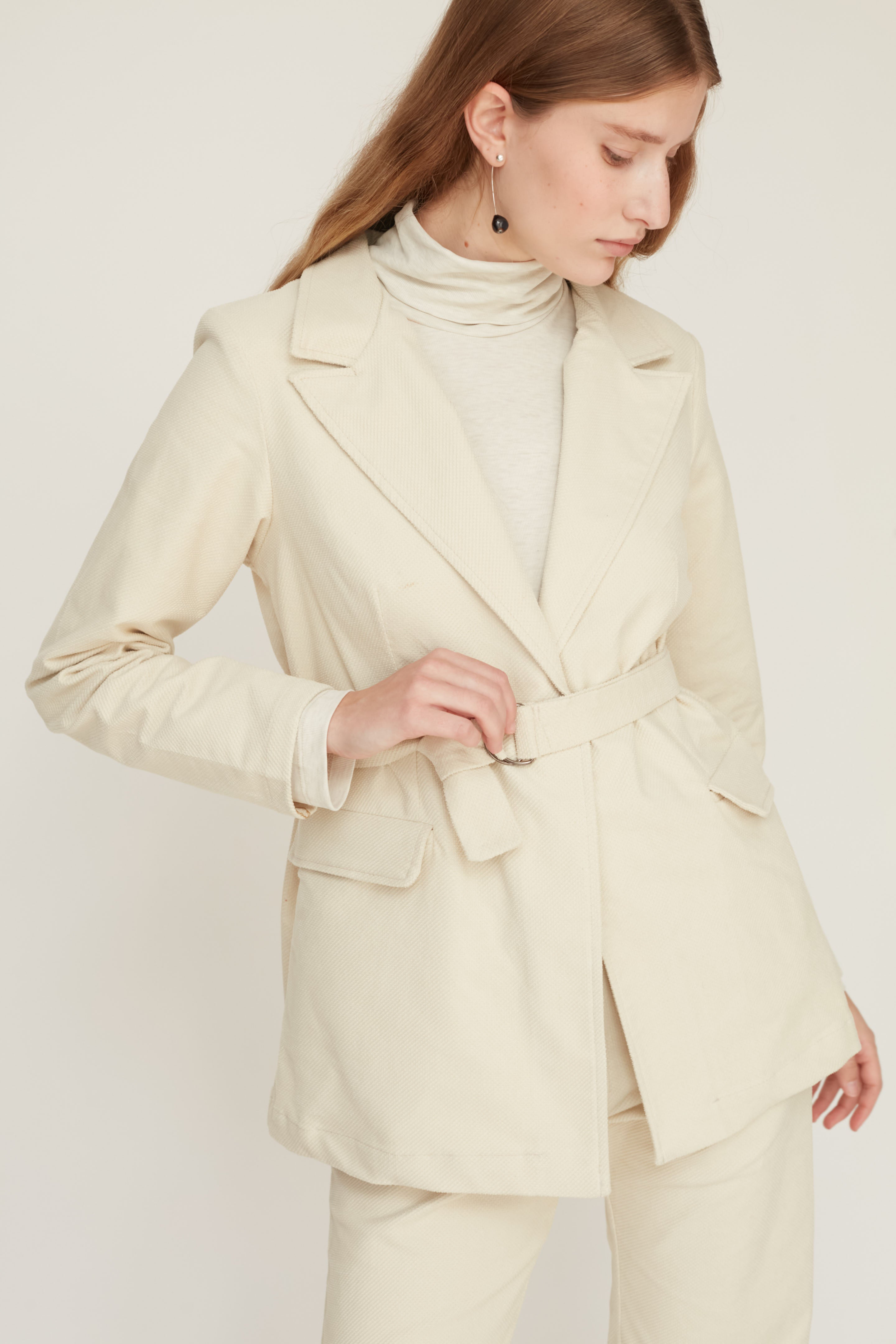 HOWL VELVET JACKET CREAM