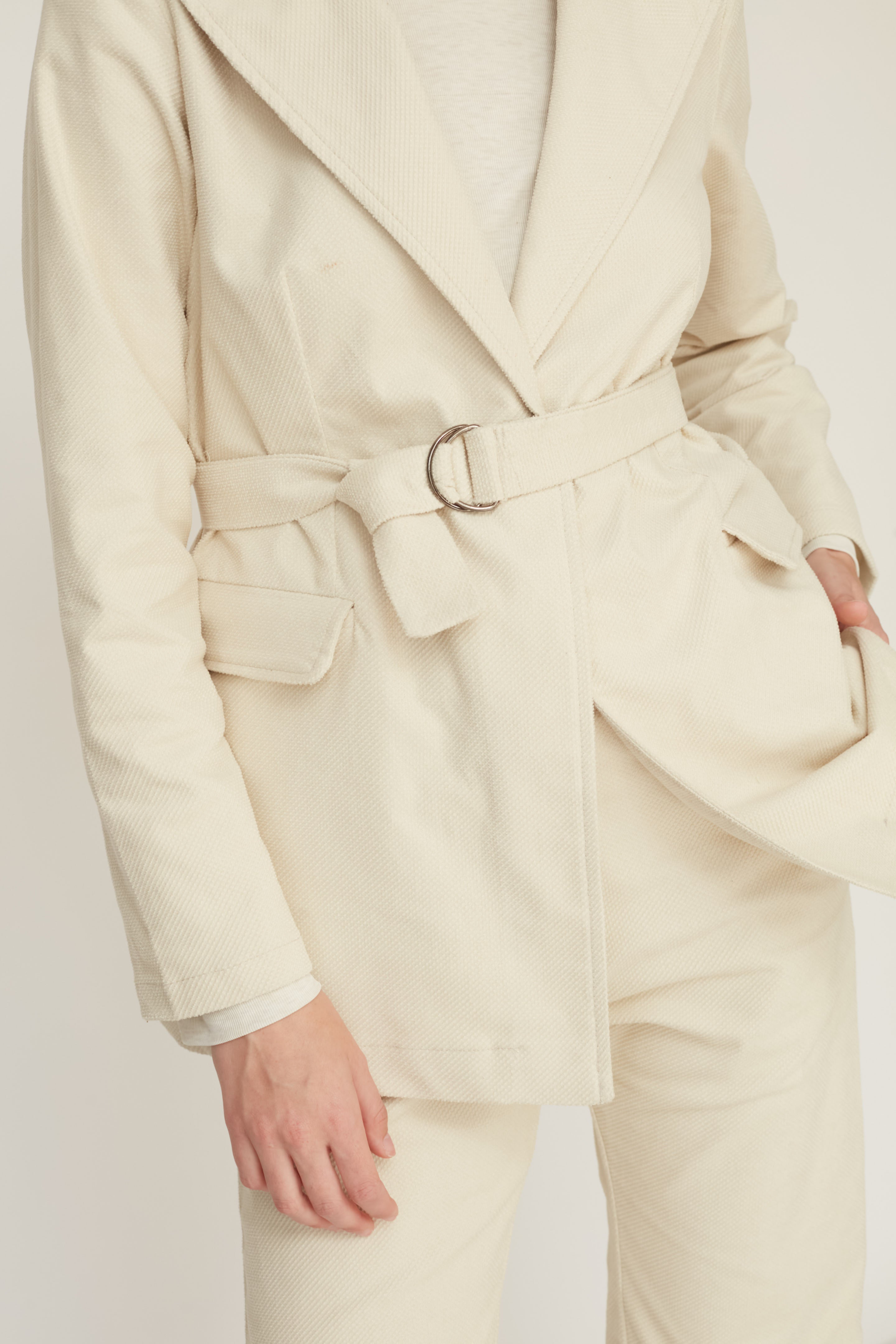 HOWL VELVET JACKET CREAM