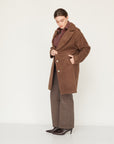 DUBI COAT BROWN