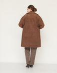 DUBI COAT BROWN