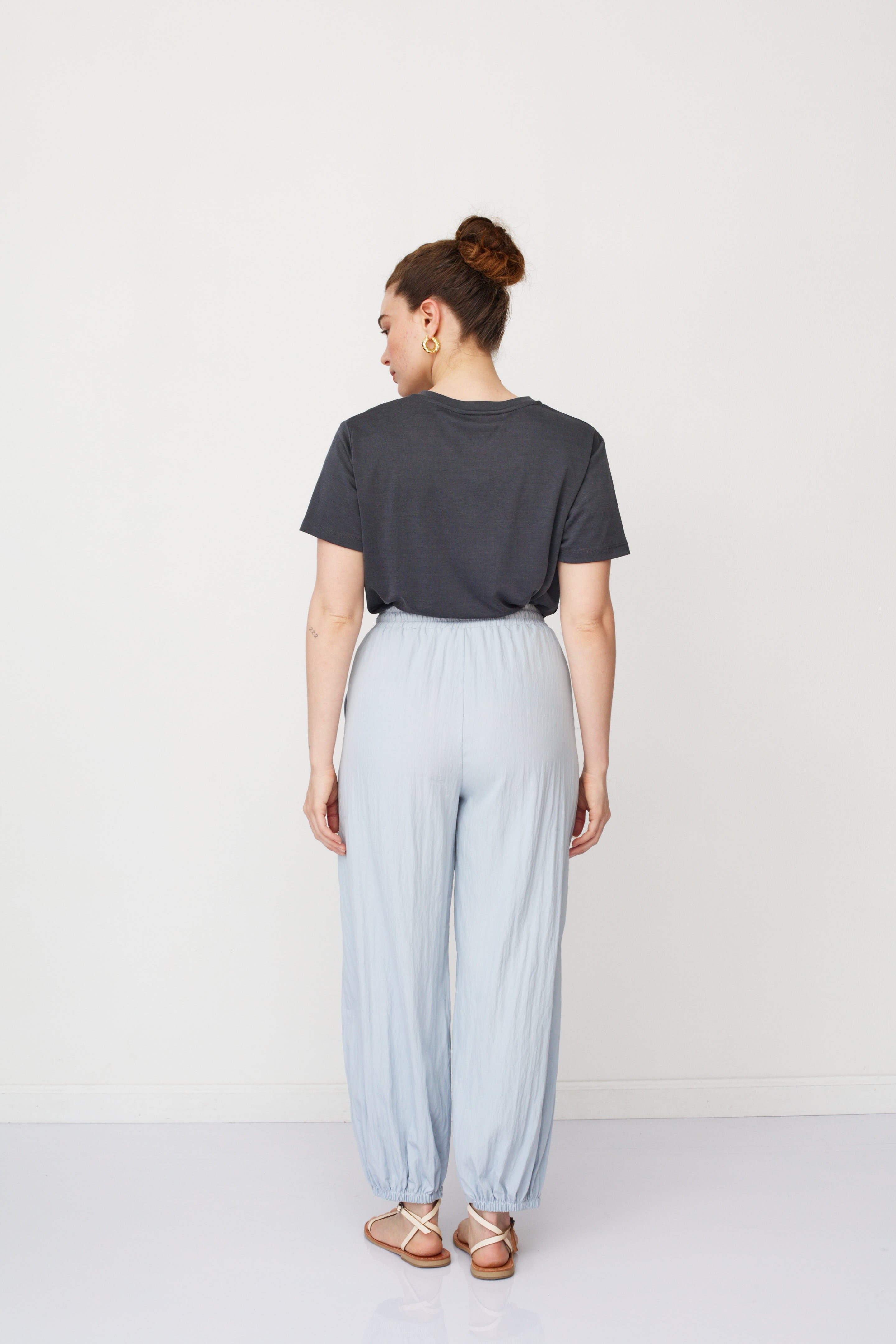ADAM WOVEN PANTS LIGHT BLUE