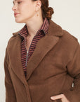 DUBI COAT BROWN