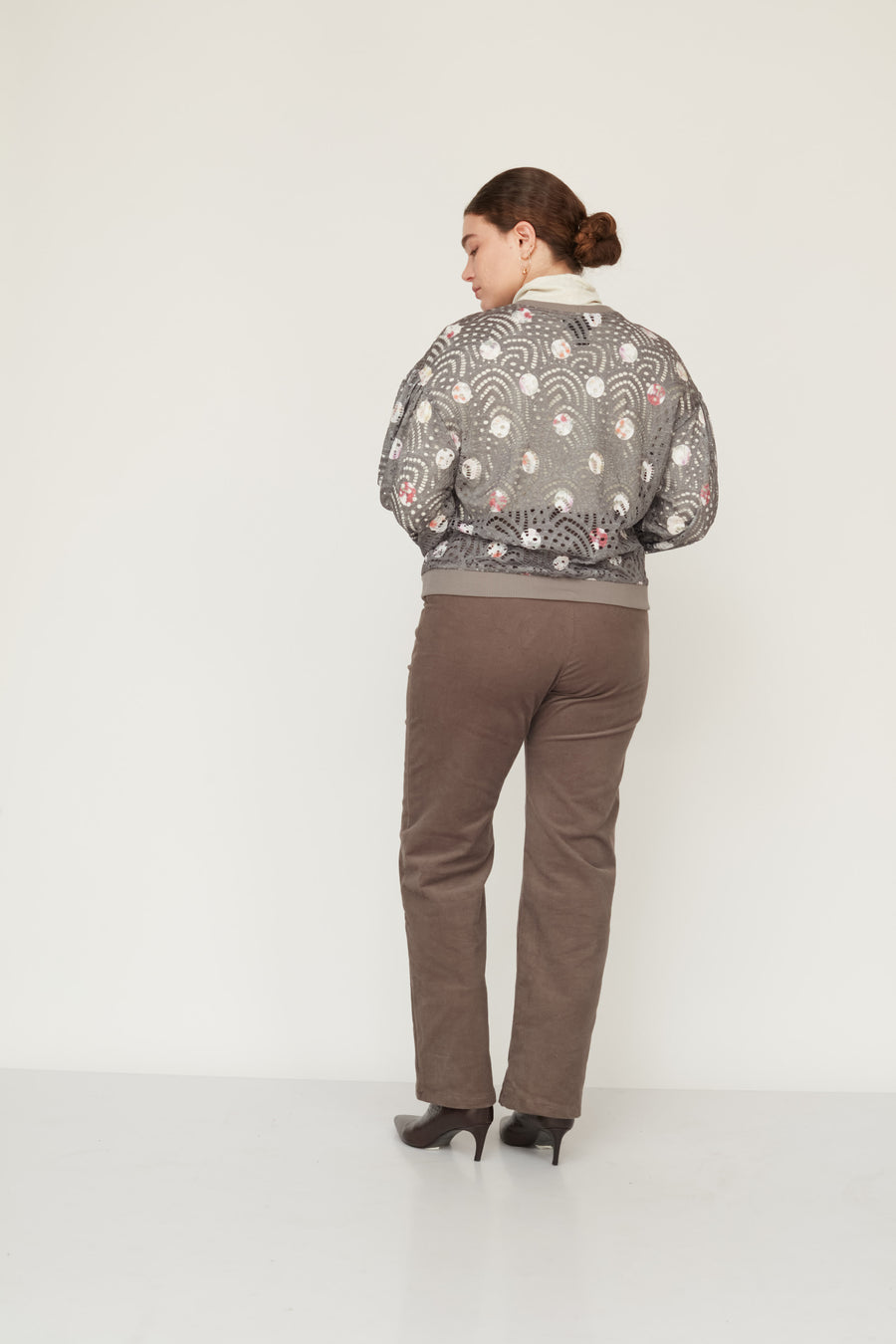 MAGIC LACE SWEATSHIRT TAUPE