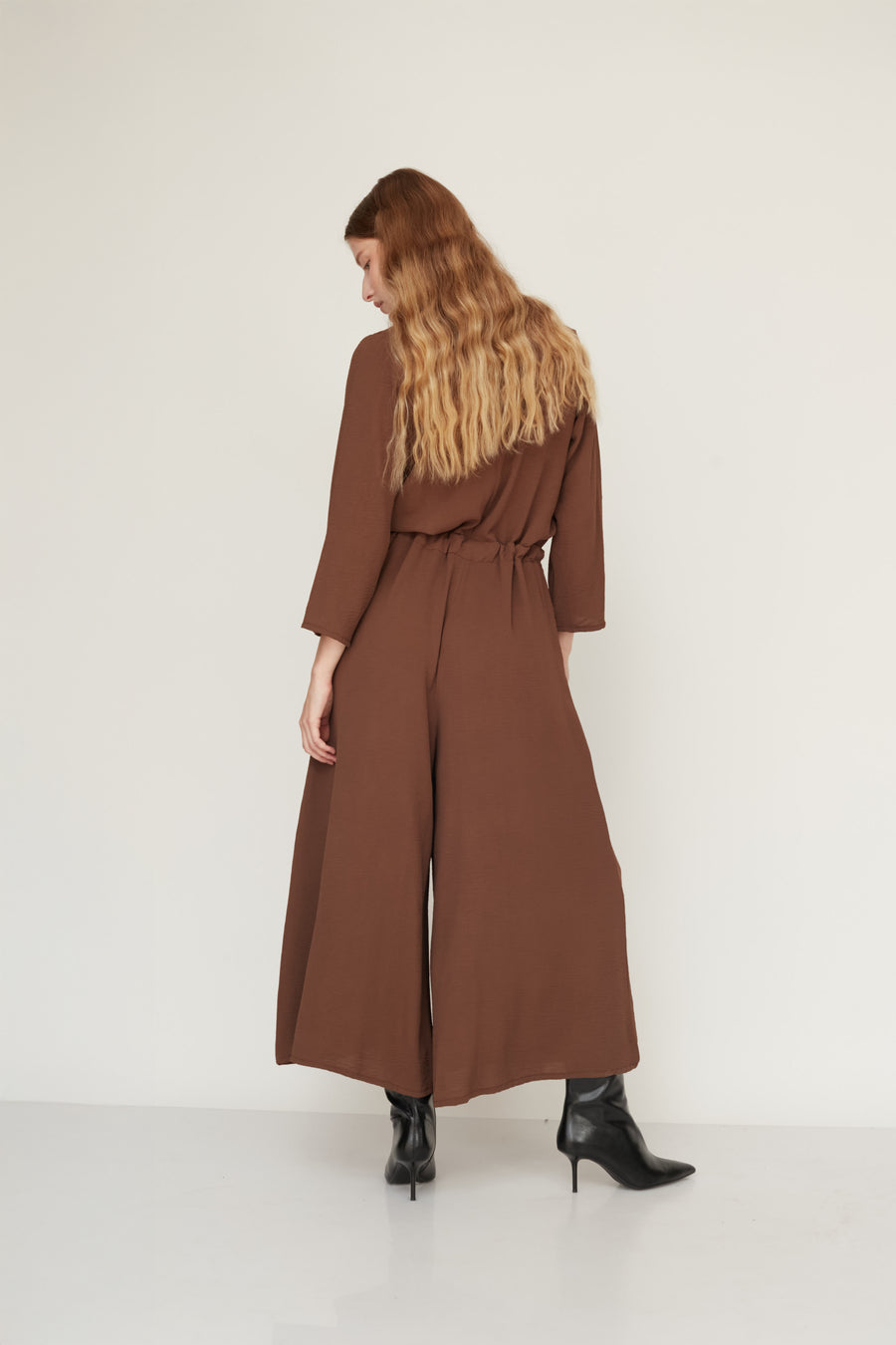 EVER JUMPSUIT BROWN