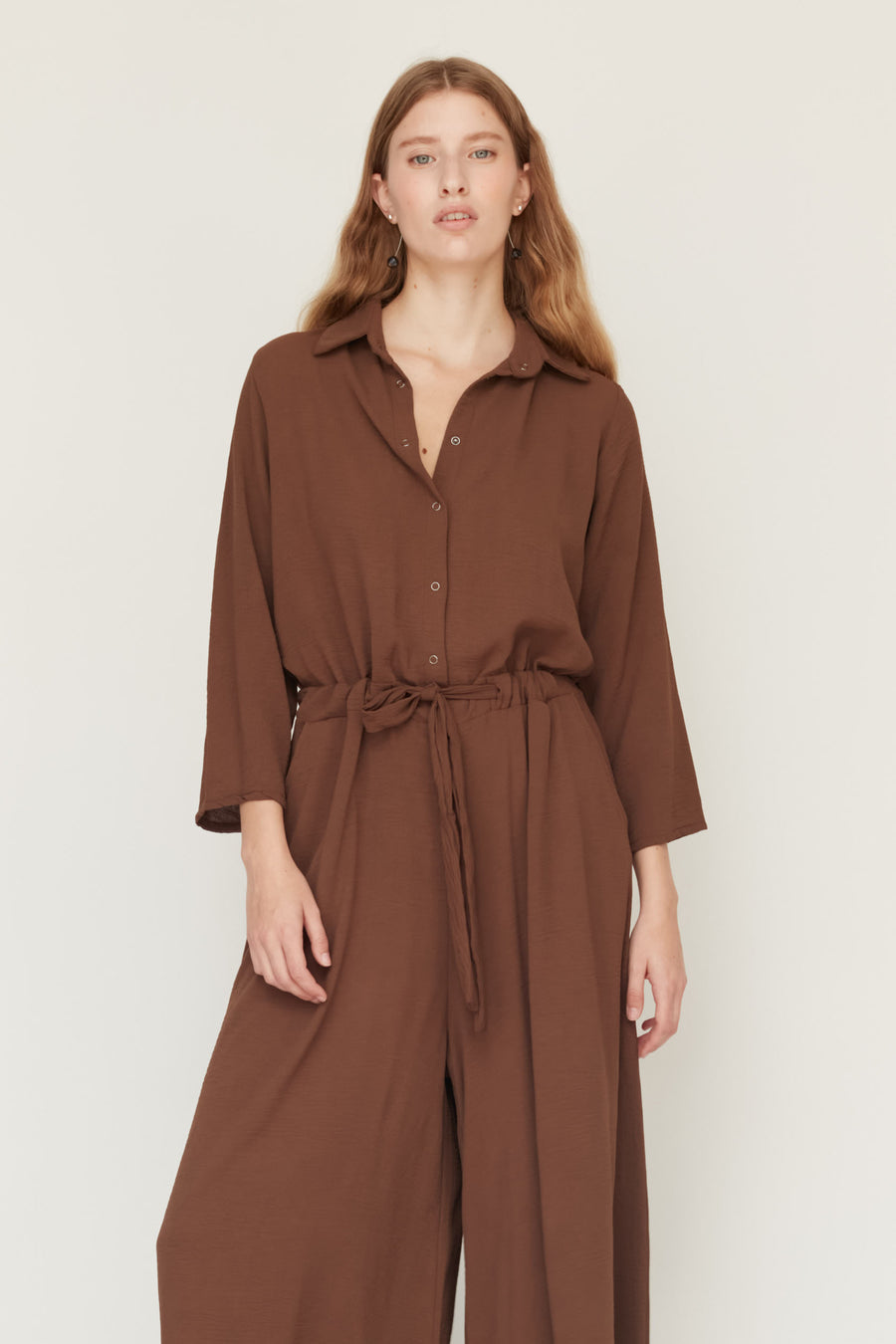EVER JUMPSUIT BROWN