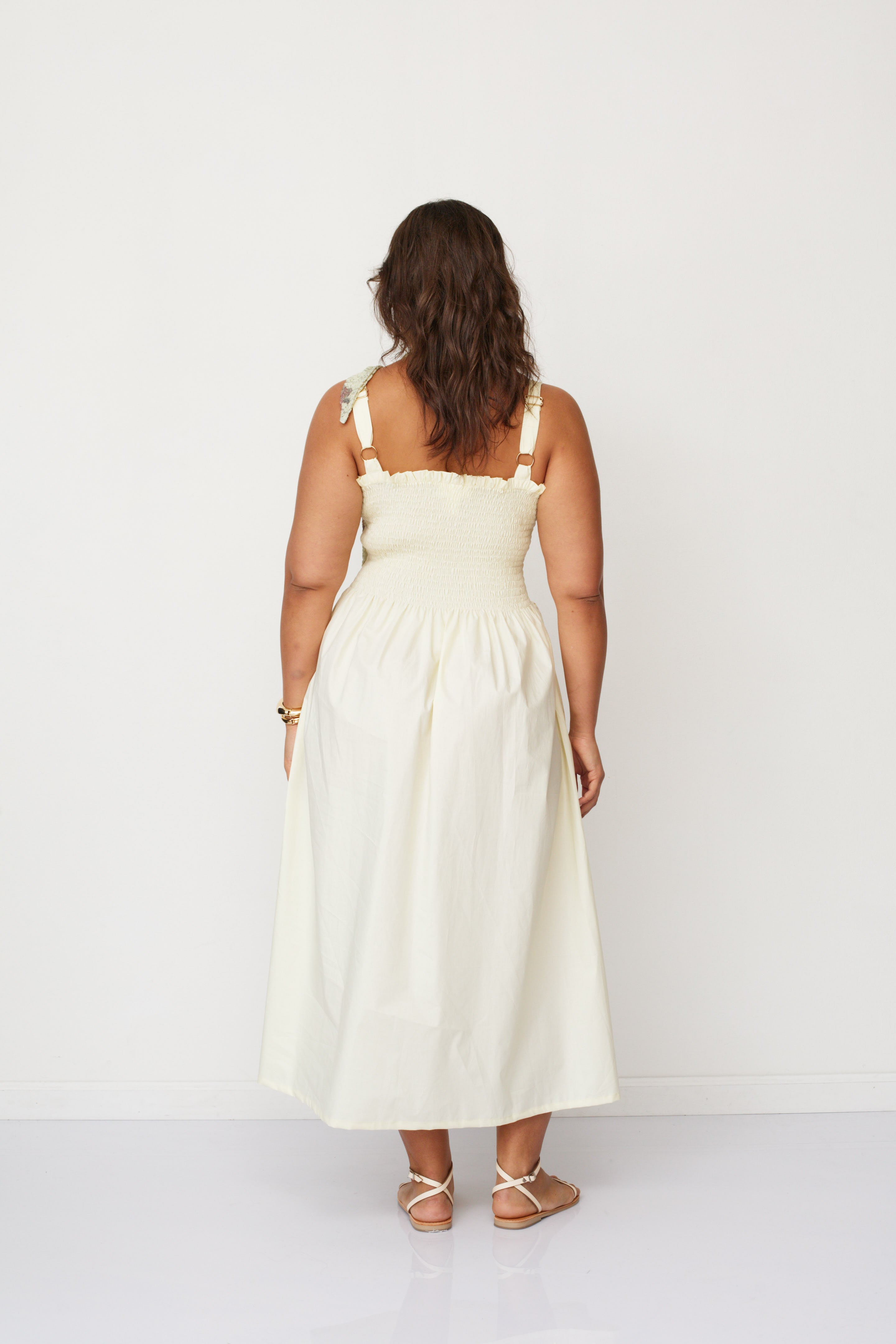 GAIA DRESS VANILLA
