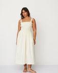 GAIA DRESS VANILLA