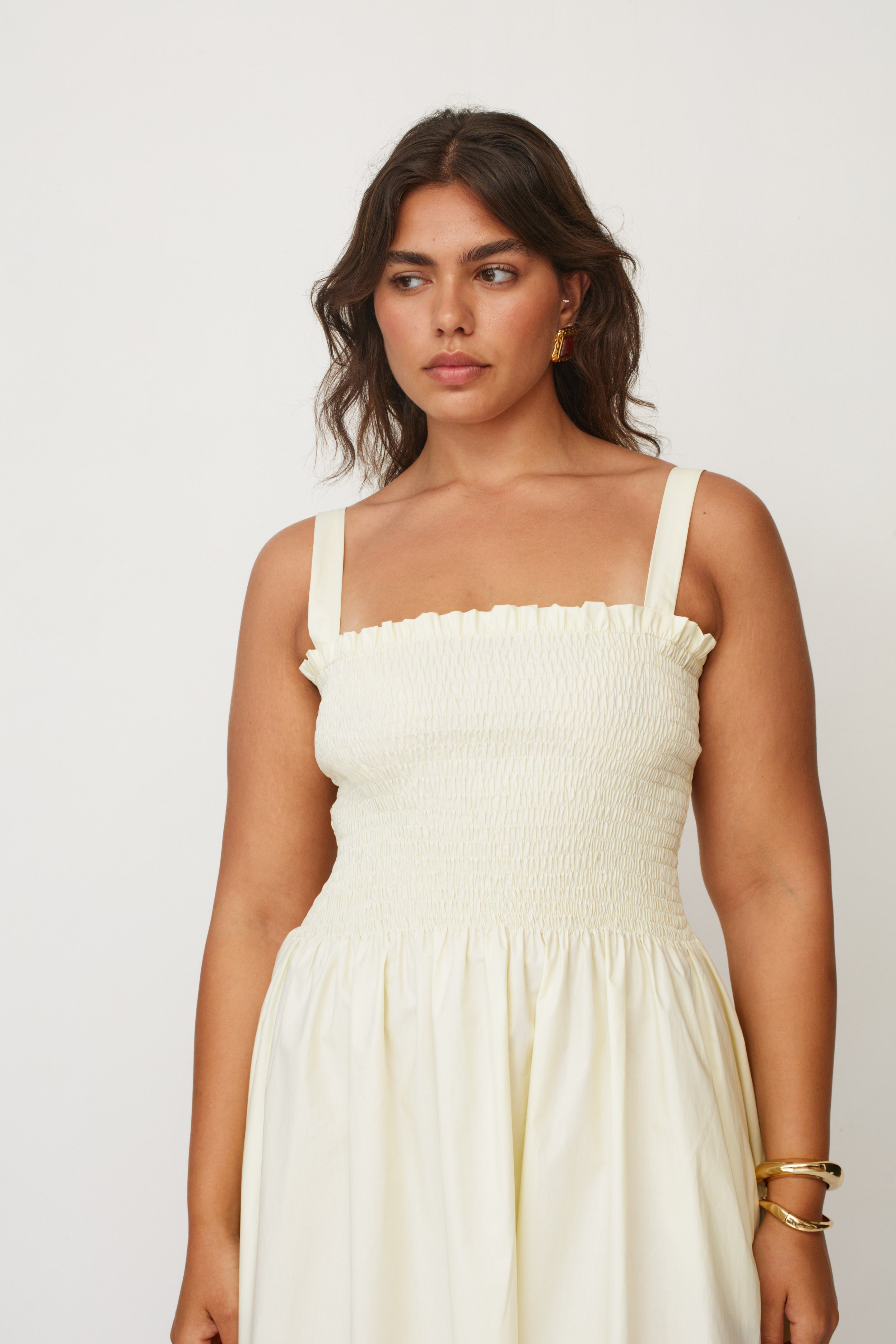GAIA DRESS VANILLA