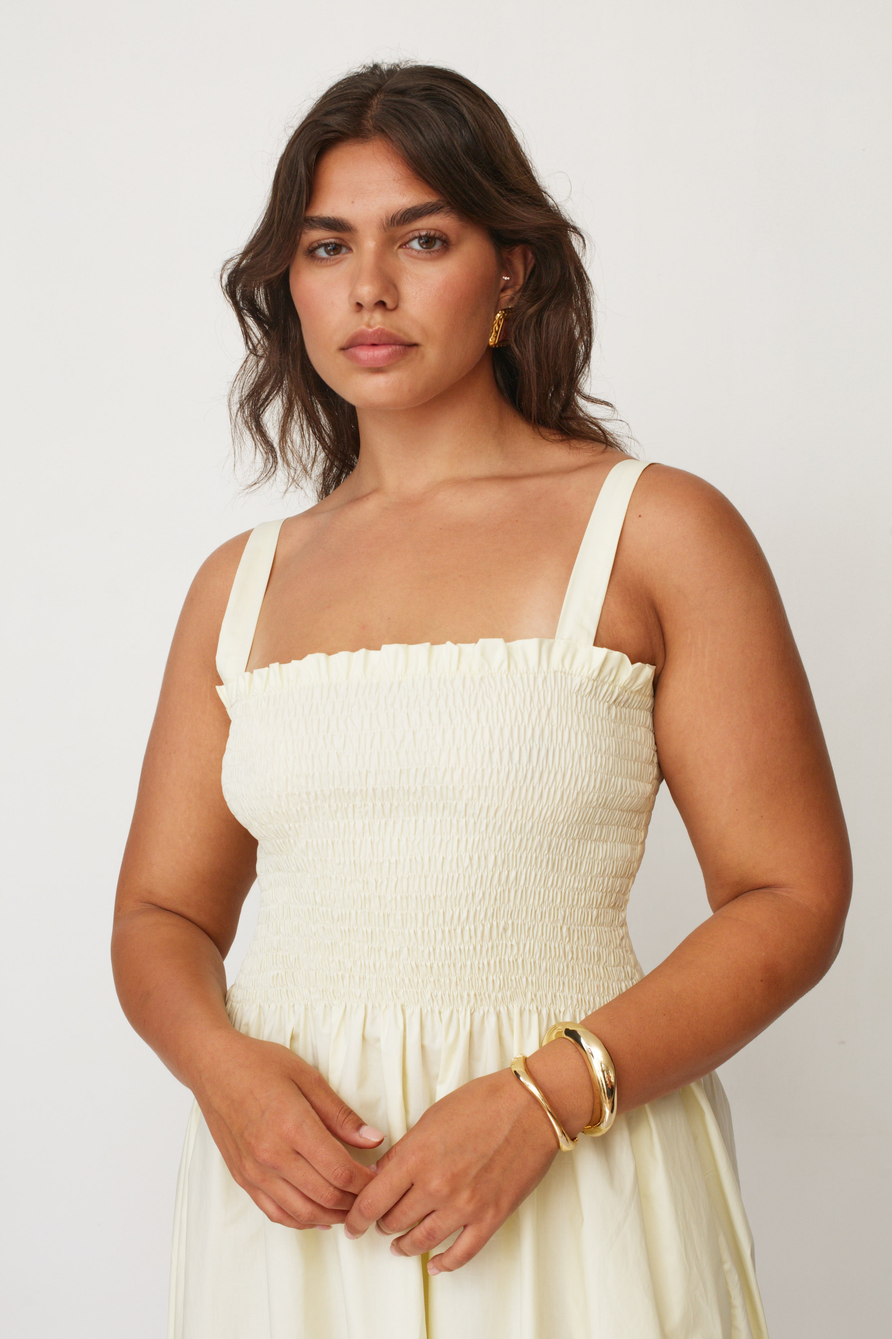GAIA DRESS VANILLA