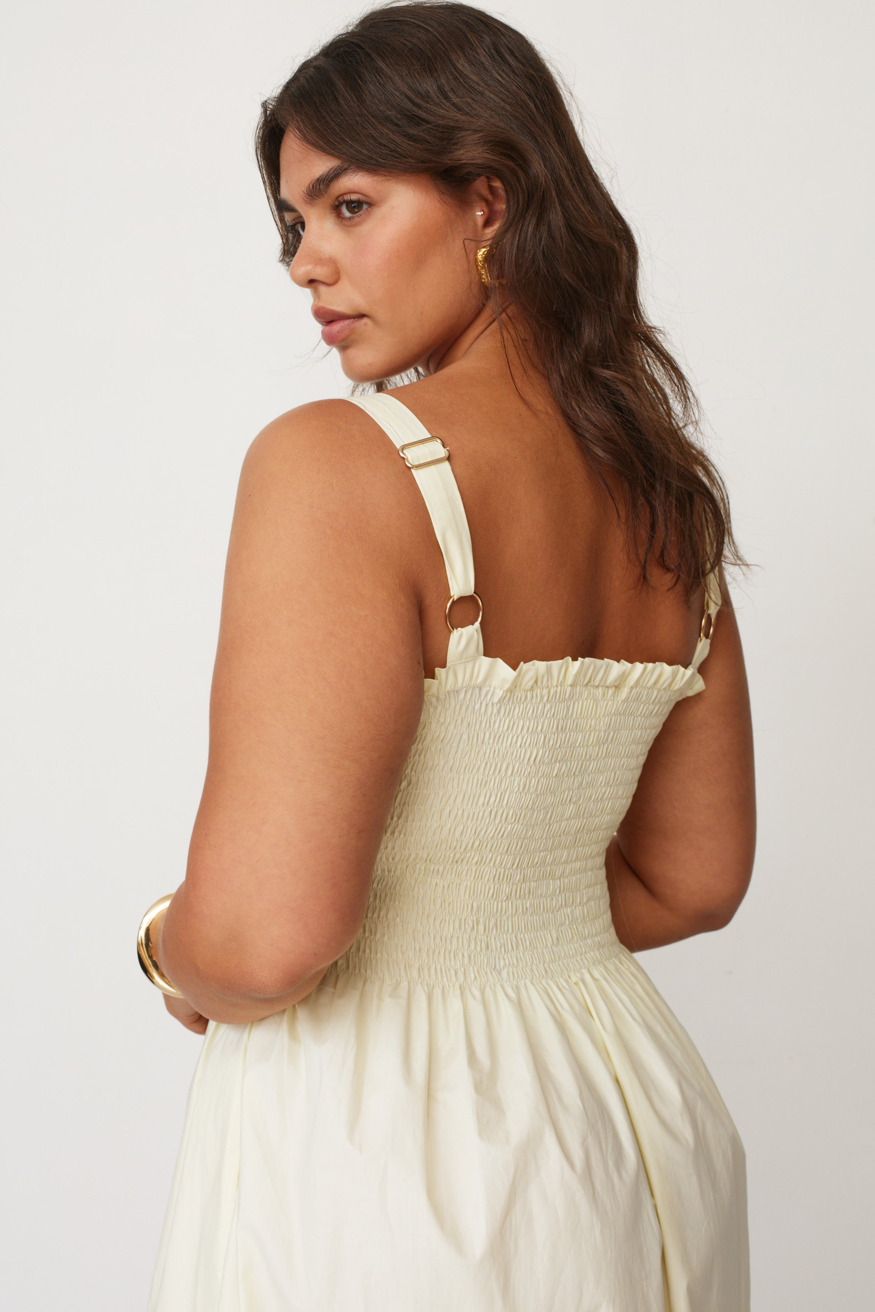 GAIA DRESS VANILLA