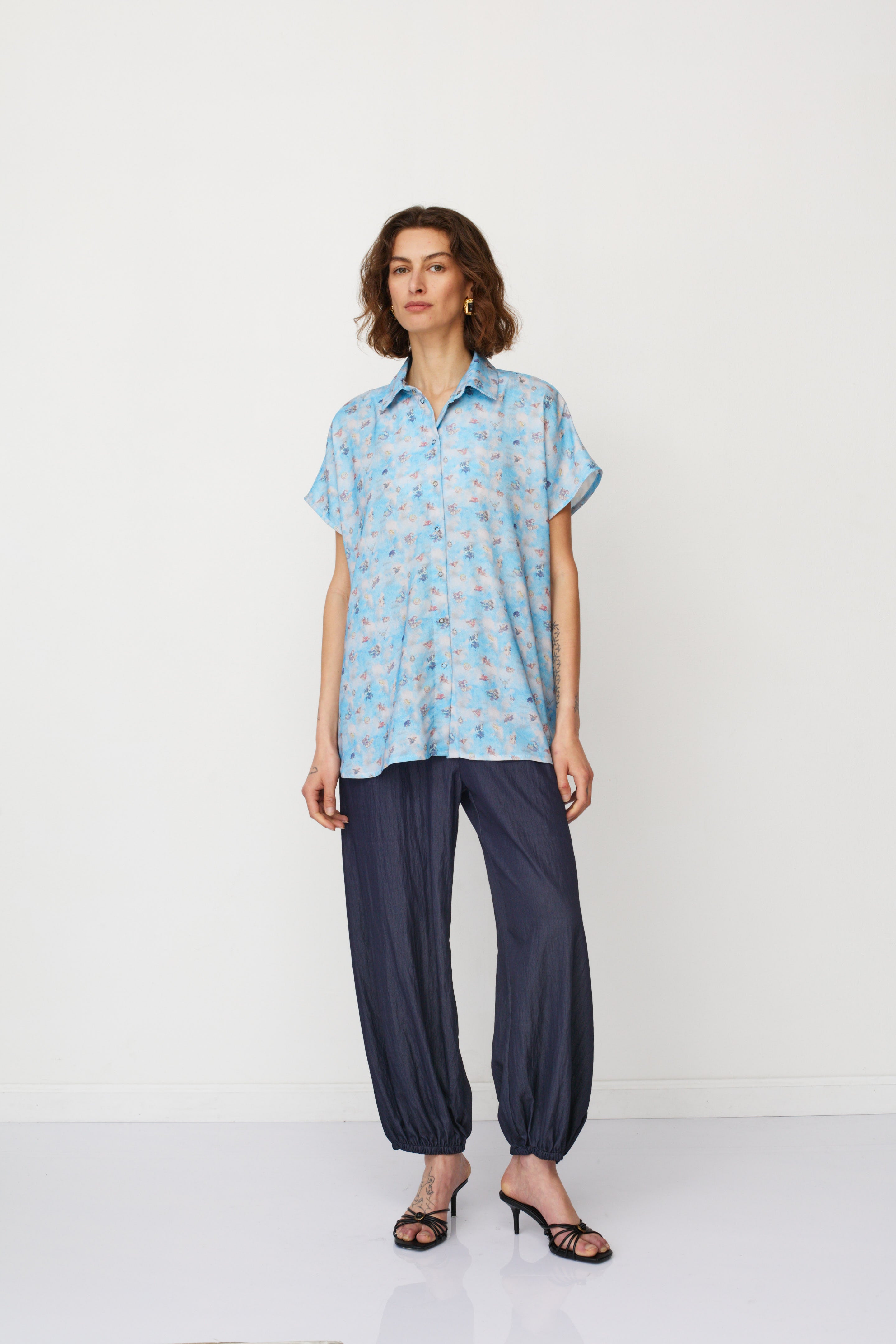 GOODIE PRINTED LIGHT BLUE