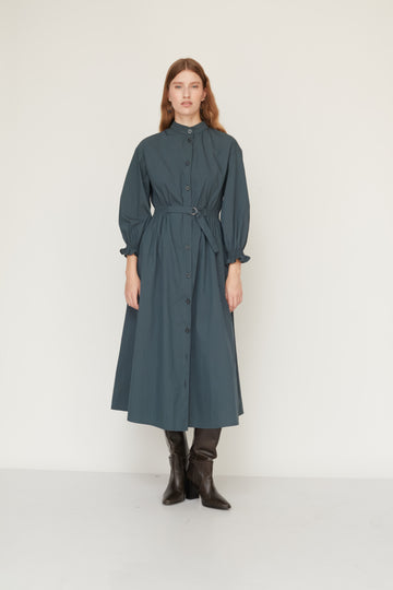 AURORA DRESS BOTTLE GREEN