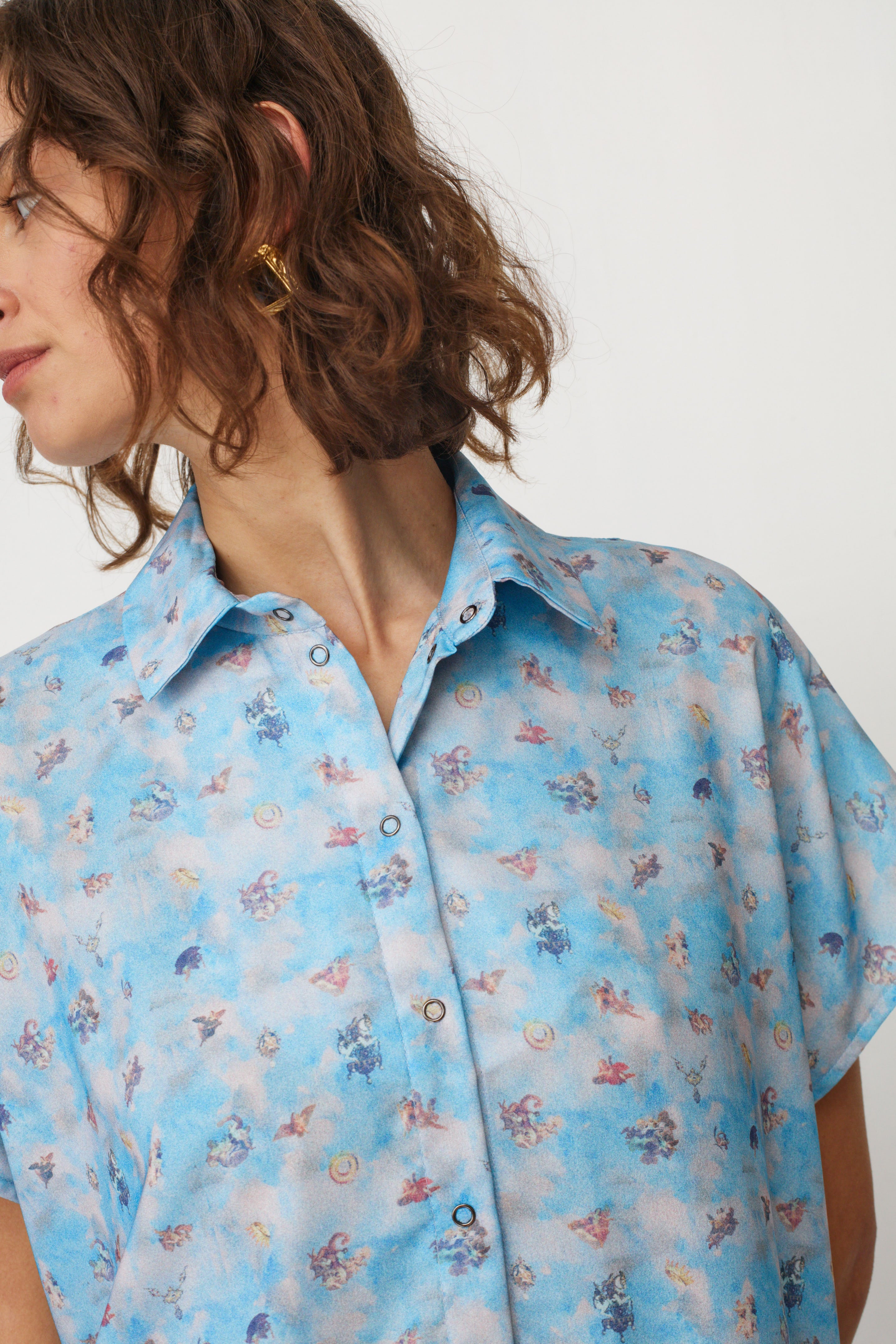 GOODIE PRINTED LIGHT BLUE