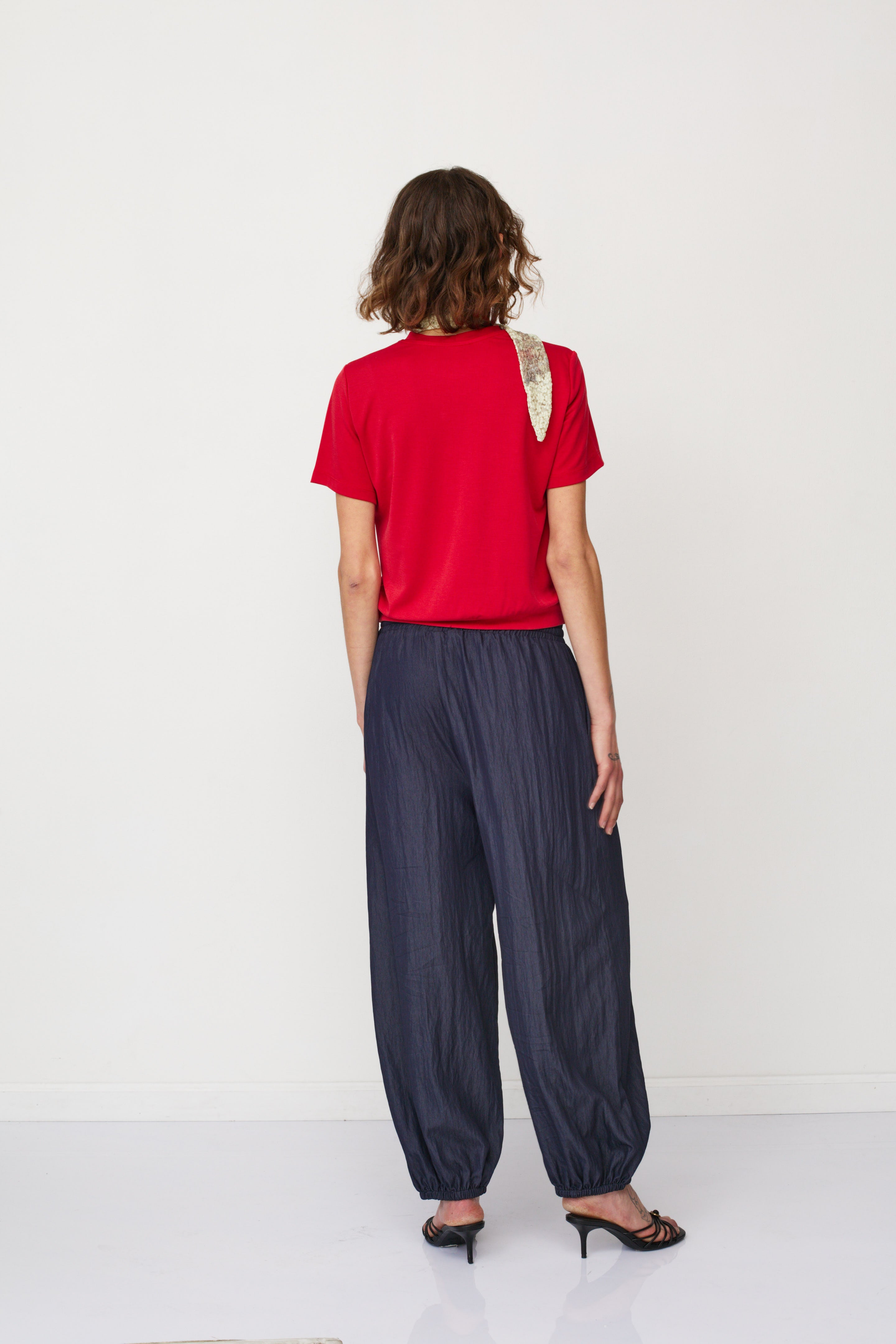 ADAM WOVEN PANTS NAVY