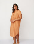 ZEUS SQ DRESS ORANGE