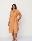 ZEUS SQ DRESS ORANGE